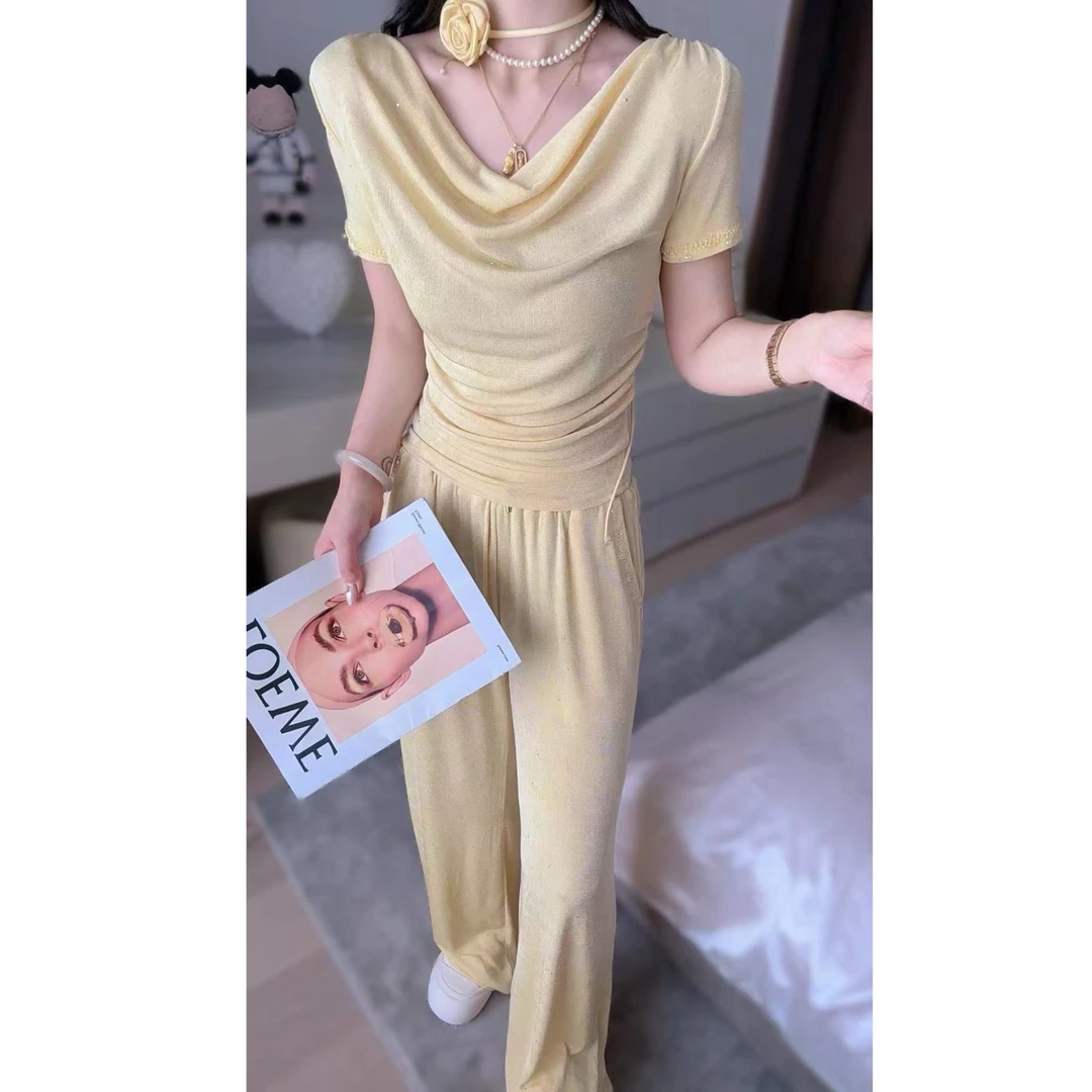 【海哥】清亮夏天时尚透气套装