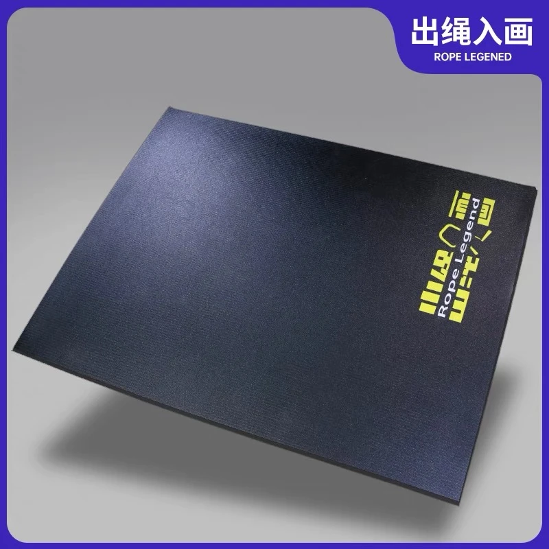 TSAI出绳入画户外经典跳绳垫初学减震耐磨护关节高密度pvc黑色