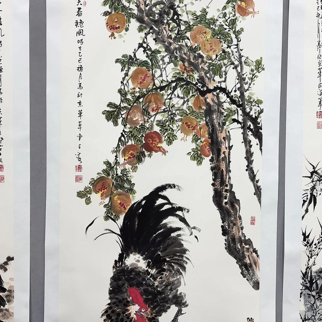 国画亲笔手绘放心去藏