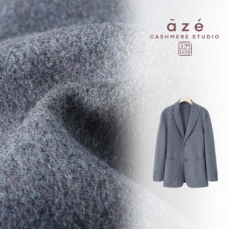 时尚百搭男款毛呢外套WH-003