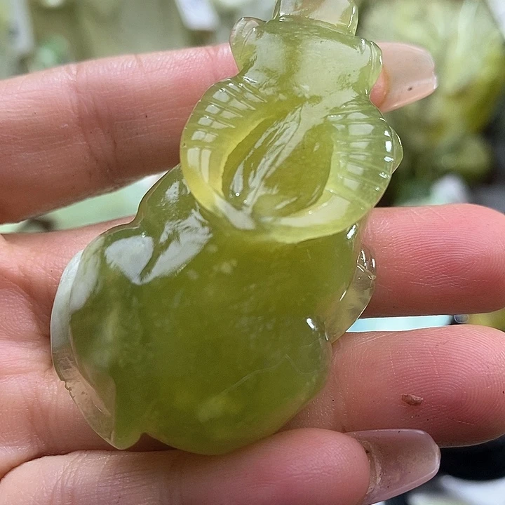 岫玉岫玉手把未镶嵌
