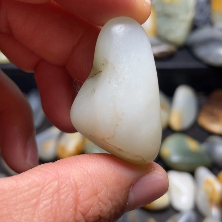 和田玉未镶嵌挂件9