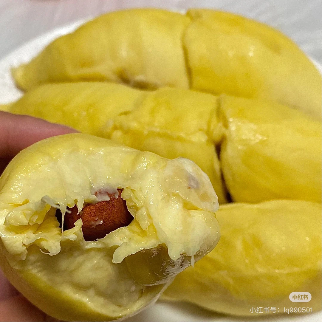 泰国金枕鲜榴莲核小 1.5kg-5kg 一物一拍，下单默认开果，12小时售后榴莲同城配金枕泰国