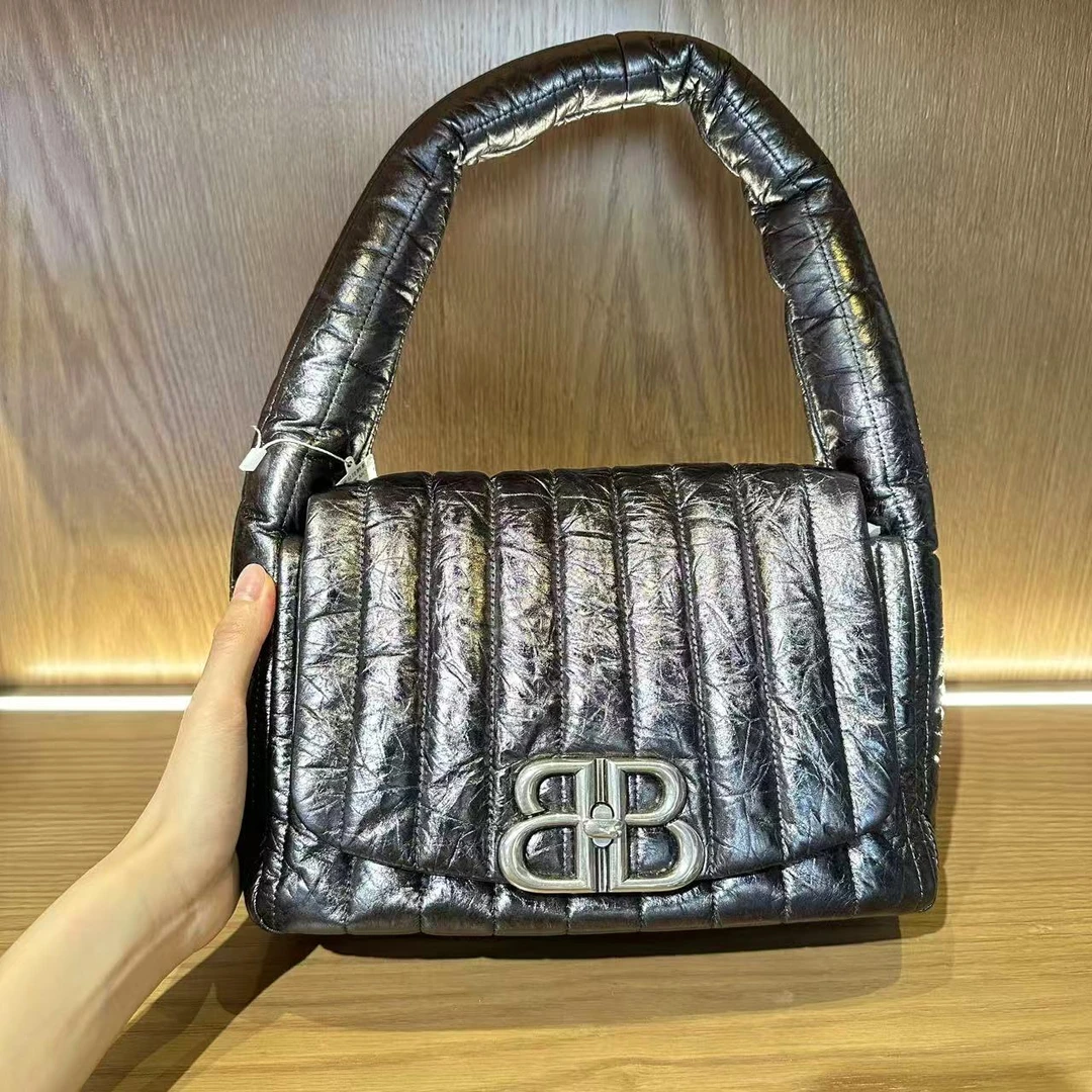 99新 Balenciaga/巴黎世家 飞小雨Fisoy/ MONACO单肩腋下包