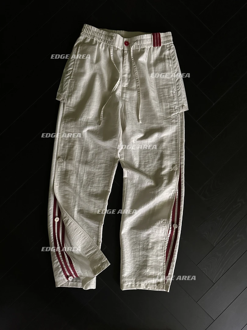 【EDGE AREA】夏季高奢莱赛尔天丝醋酸混纺小众设计师联名直筒8808