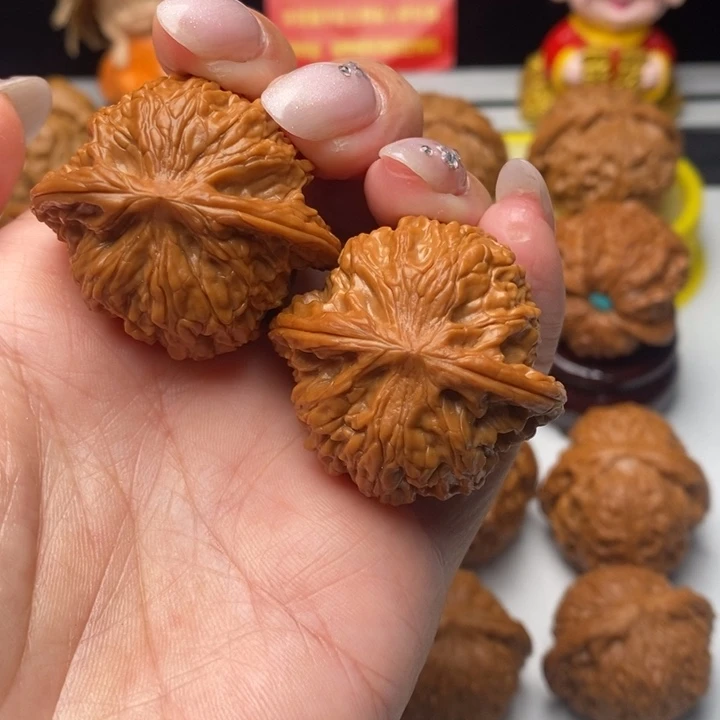 核桃文玩核桃磨盘38尺