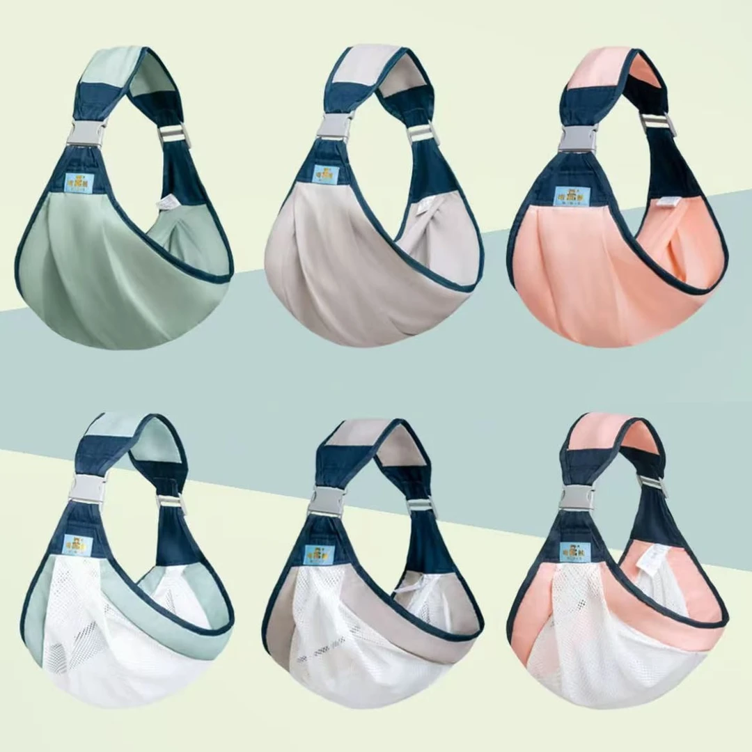 婴儿横抱前抱夏季四季多功能轻便抱娃通用神器轻便背带xkl