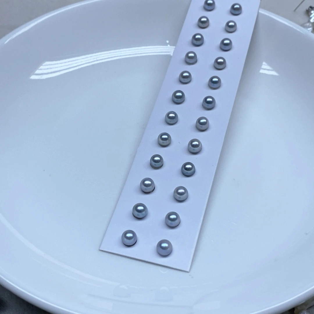 海水珍珠未镶嵌颈饰发1对