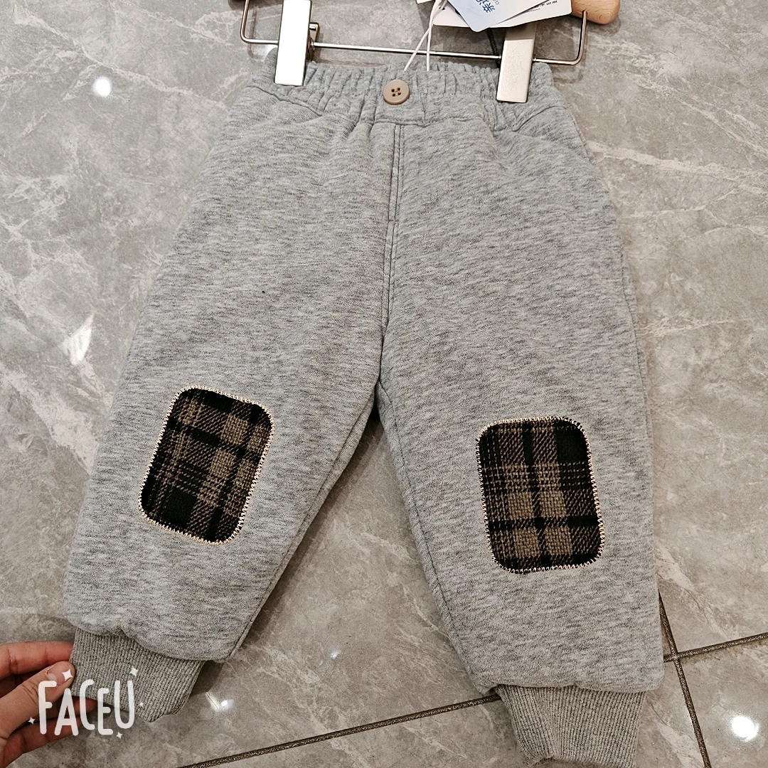 儿童冬款加厚蚕丝厚棉裤身高➕10