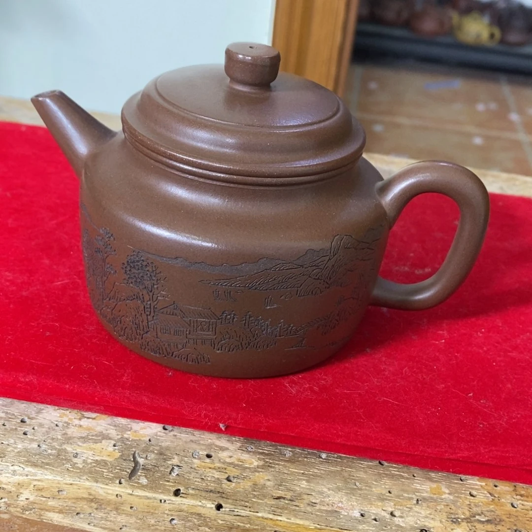 紫砂茶壶原矿手工279