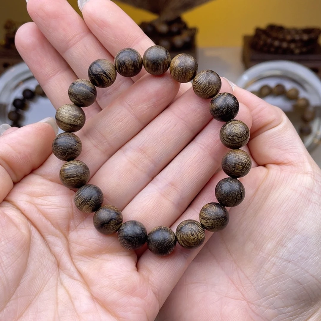 【闪购商品】沉香手串不****财越南芽庄白棋楠瘤疤