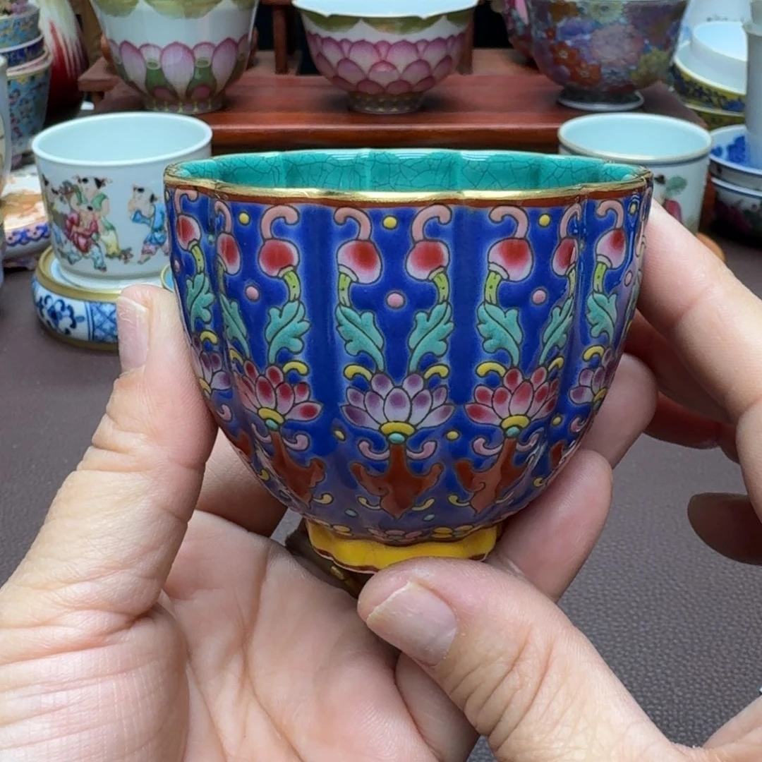 瓷片景德镇仿古手工制作精品展示