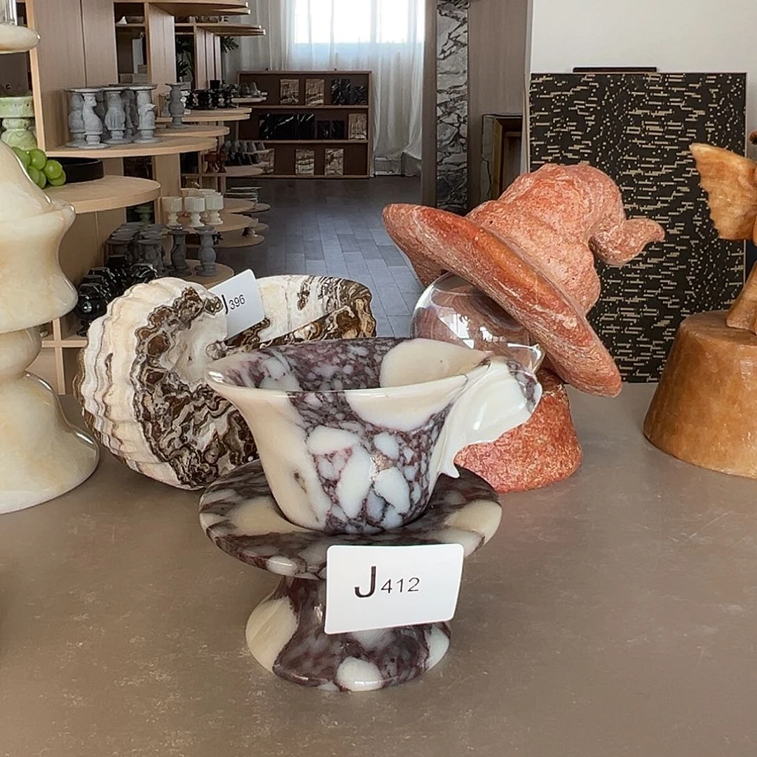 石材J412宝紫躲猫猫杯杯