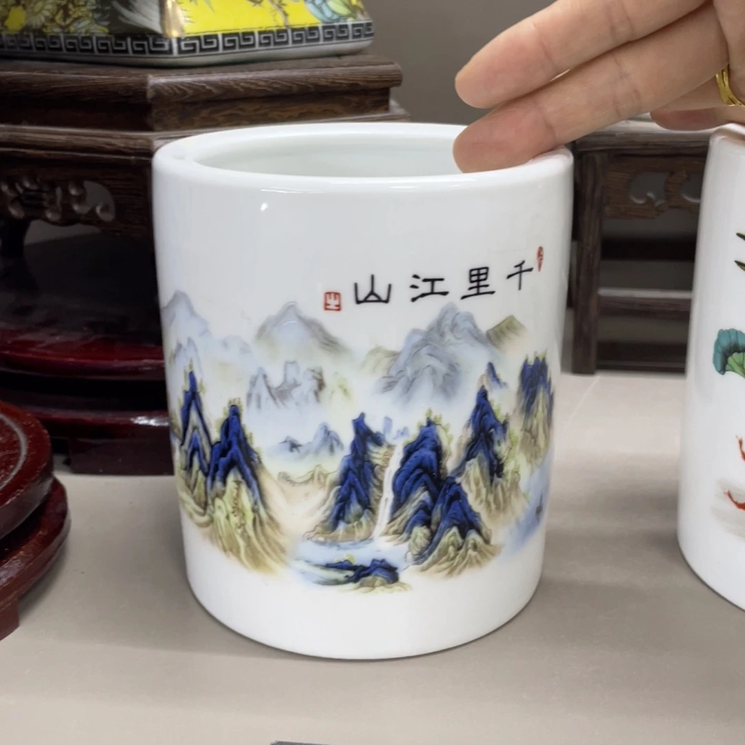 景德镇陶瓷现代工艺品摆件