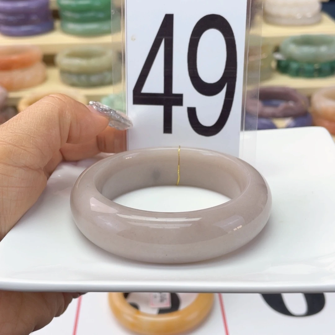 石英质玉未镶嵌手镯