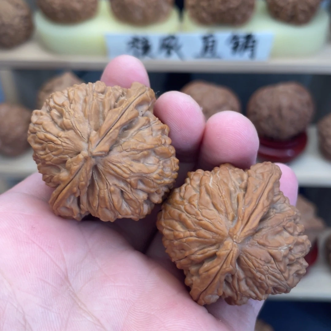 吊坠文玩核桃白狮子39➕全品无修福利价