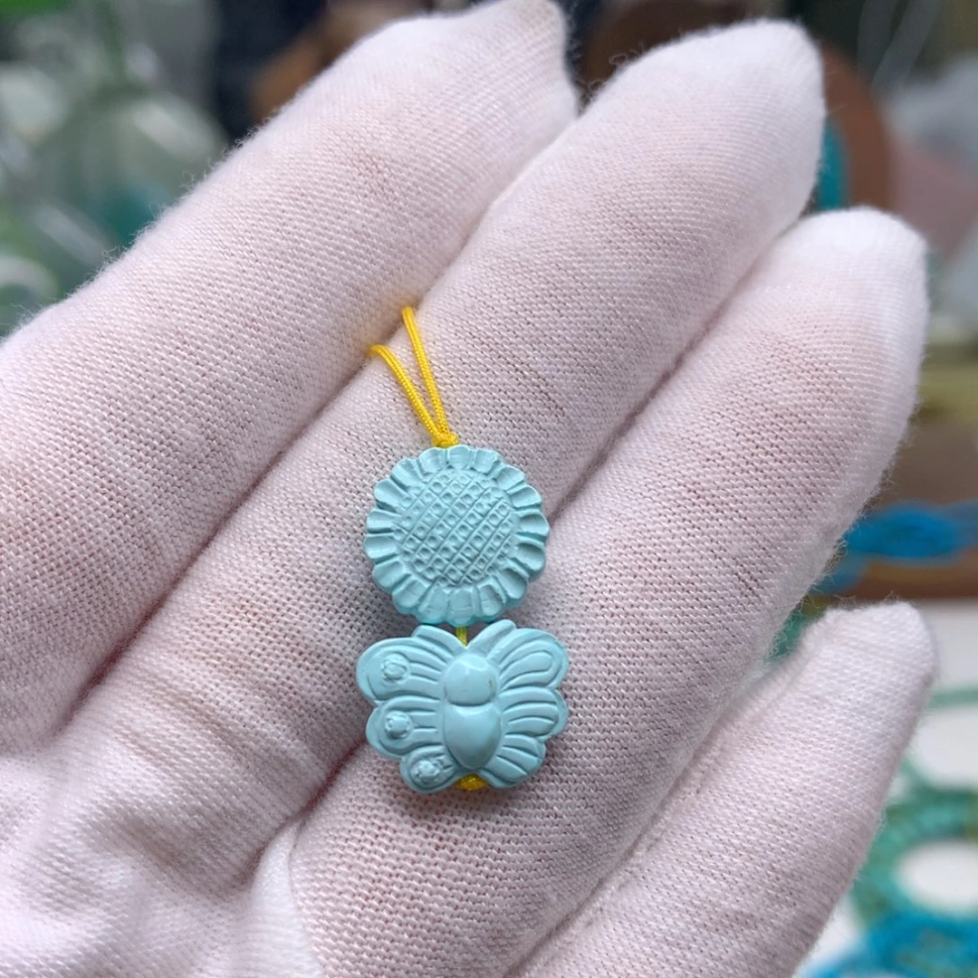 绿松石未镶嵌配饰