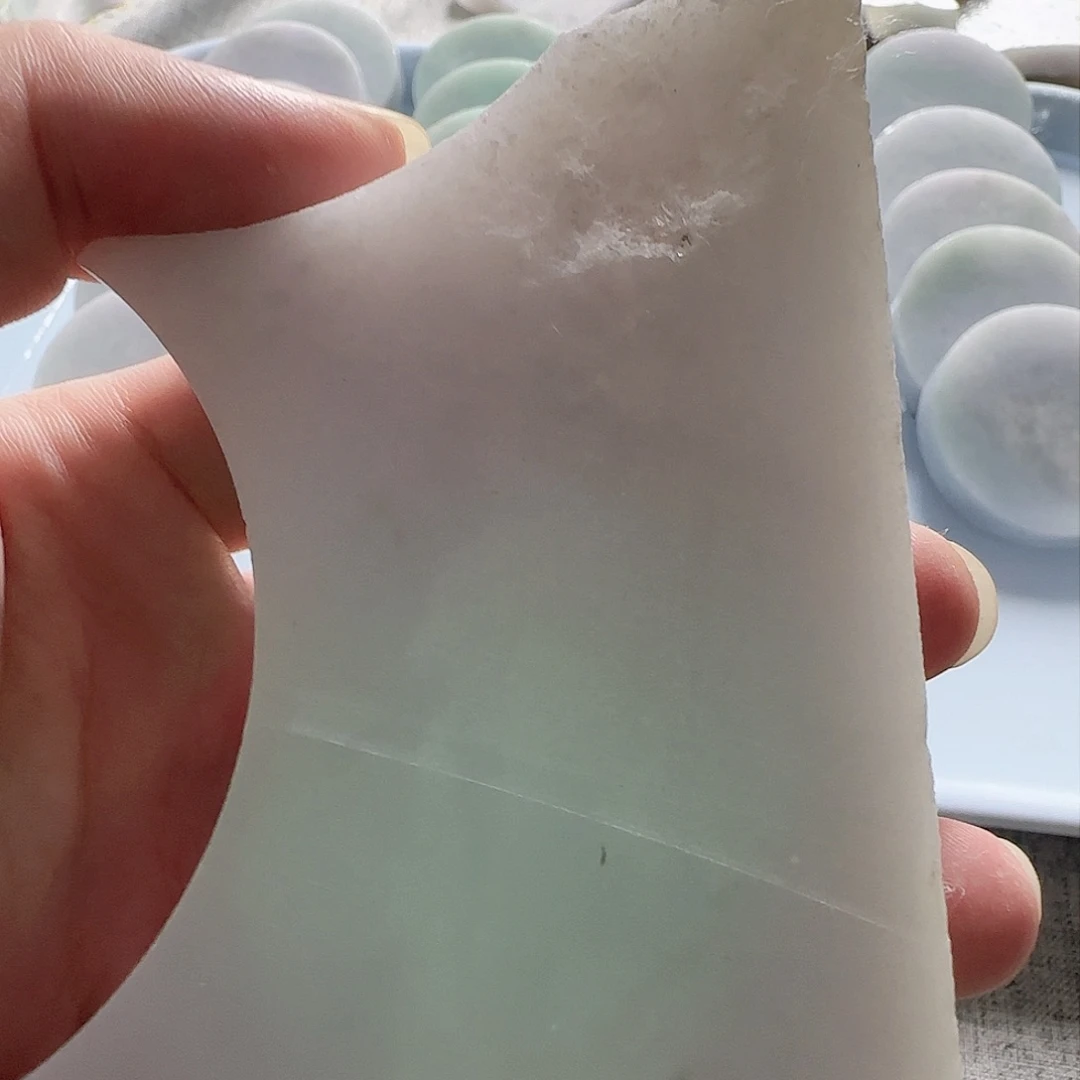 翡翠裸石翡翠A货边角料