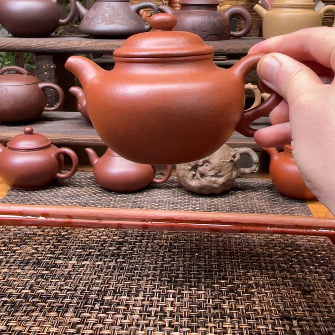 茶壶紫砂宜兴原矿紫砂手工制全220