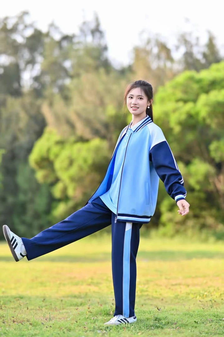 【南昌初中秋季】校童年南昌秋季校服高中统一长袖长裤学生套装