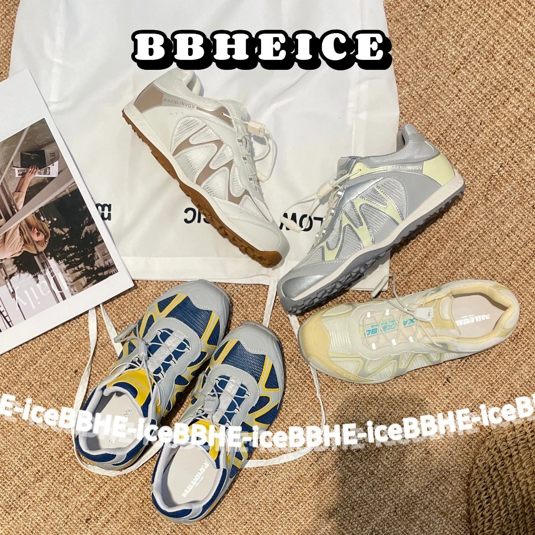 系带韩版休闲一脚蹬时尚休闲鞋潮流鞋子夏季休闲鞋透气网面百搭