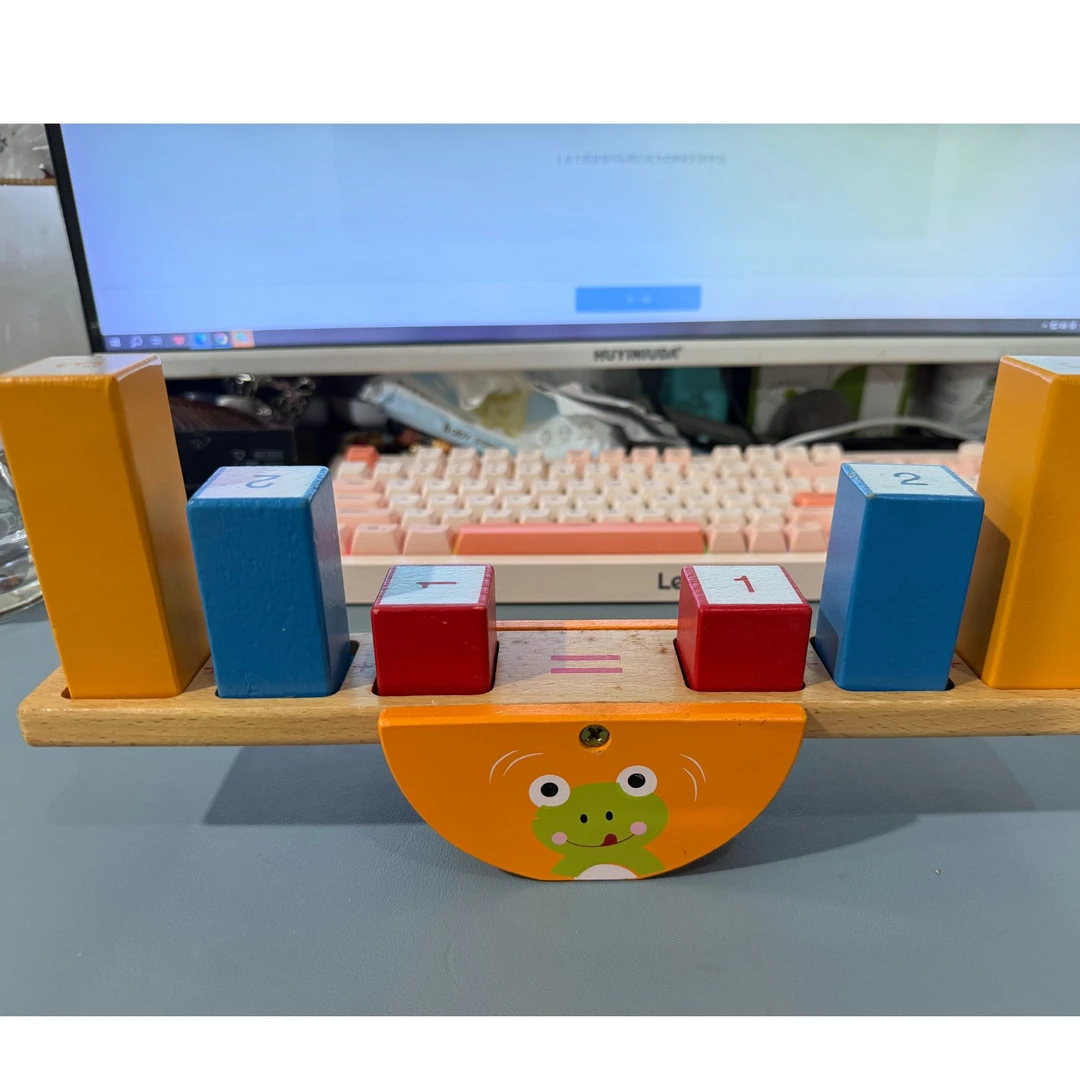 微瑕宝宝益智平衡叠叠乐积木