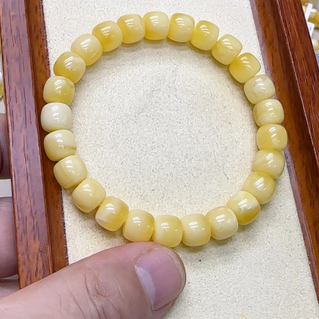 蜜蜡未镶嵌手串蜜蜡手串