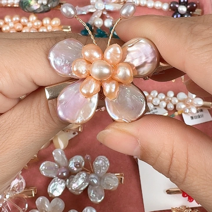 淡水珍珠未镶嵌发饰