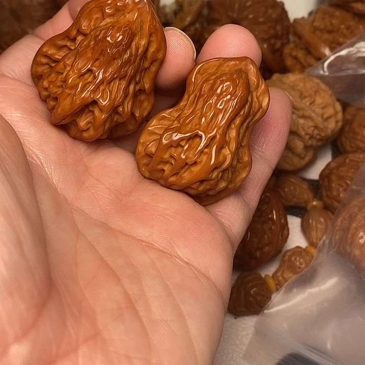 把件文玩核桃花生