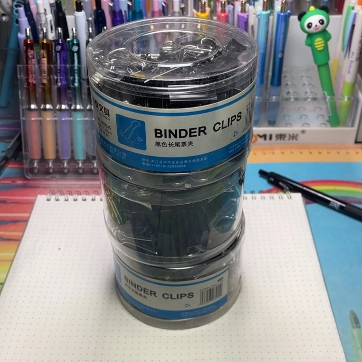 黑色长尾夹三筒zzzzz