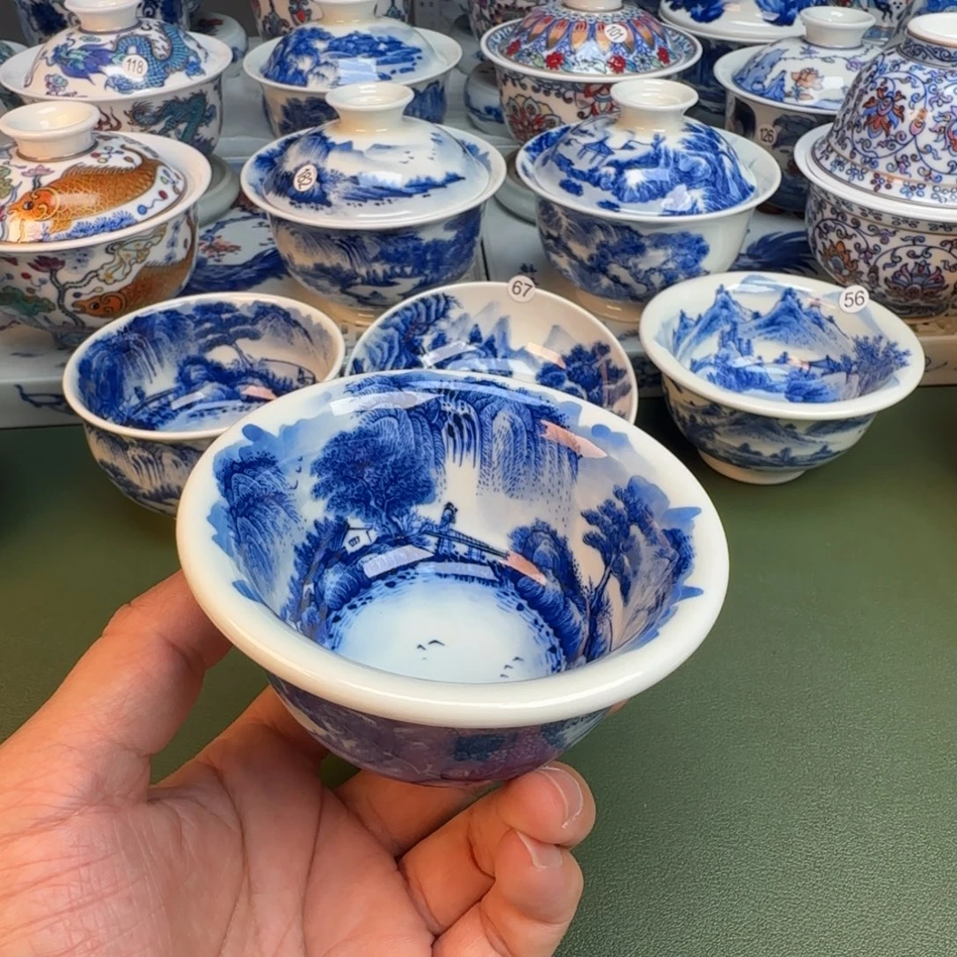 纯手工纯手绘茶具79