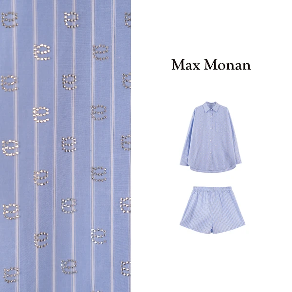 【Max Monan】漫天星河 新款设计高温烫钻休闲MM24WX04033