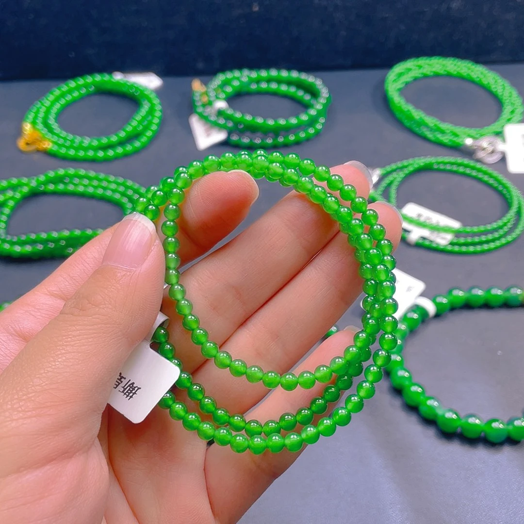 翡翠未镶嵌颈饰卡4