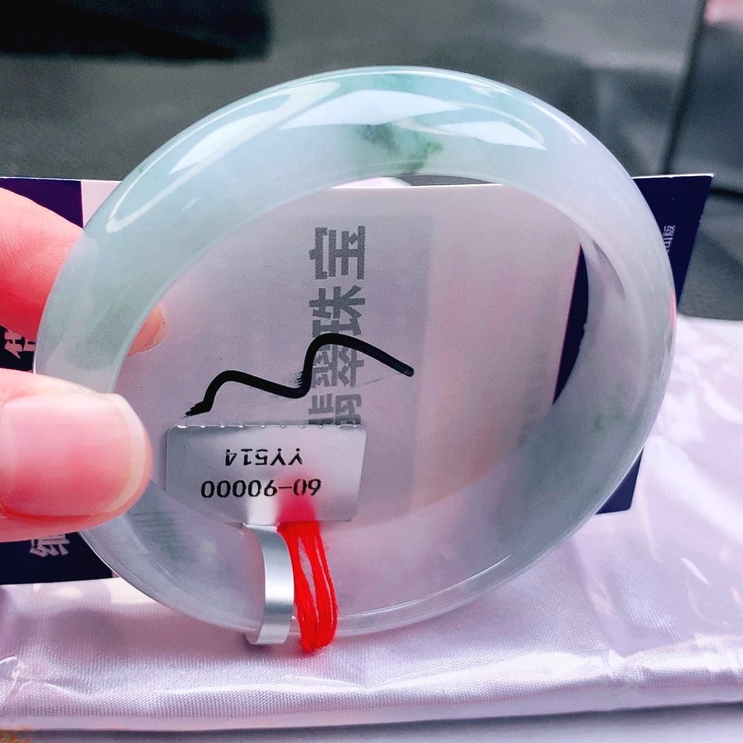 翡翠未镶嵌手镯缅甸天然a货翡翠手镯