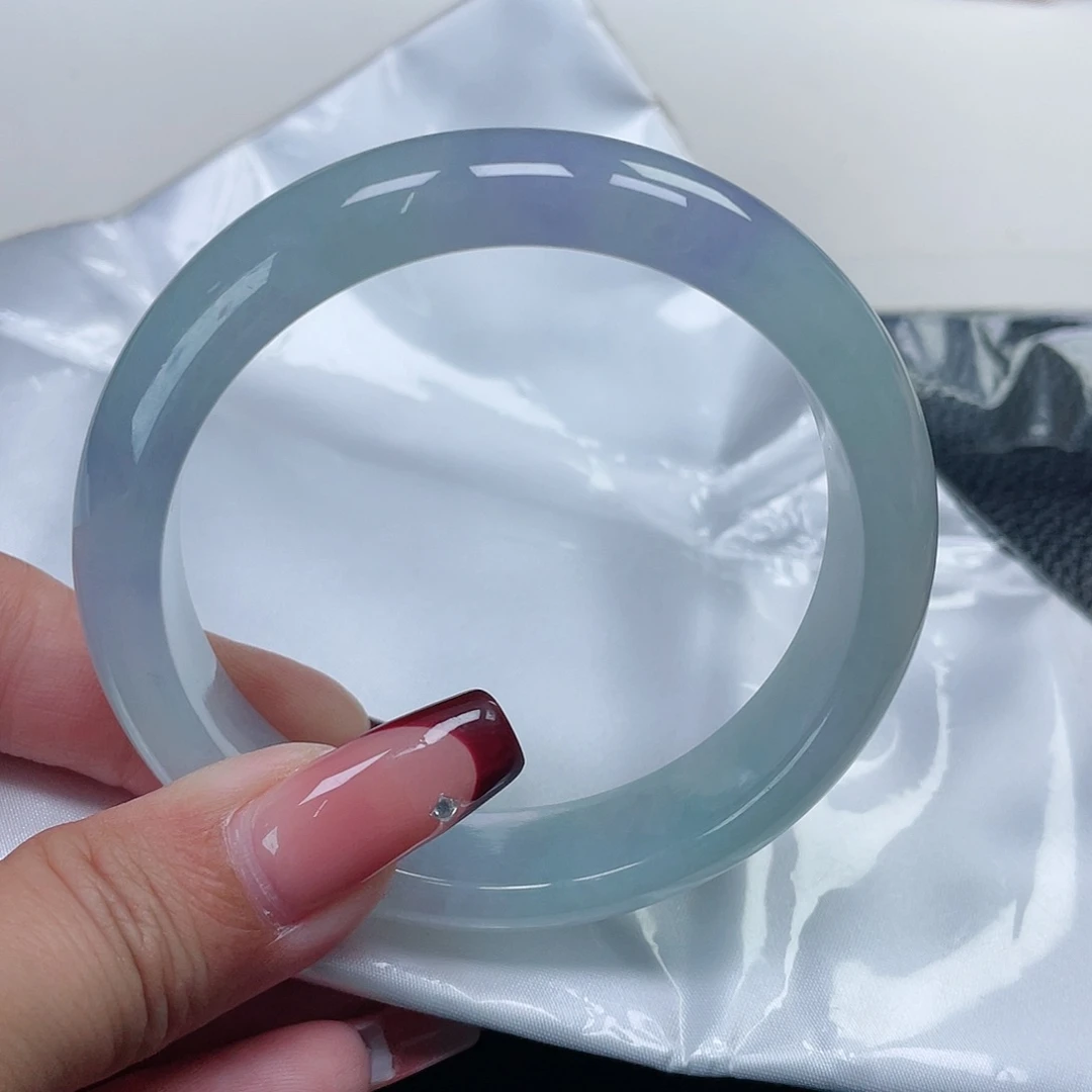 翡翠手镯未镶嵌缅甸翡翠59圈079