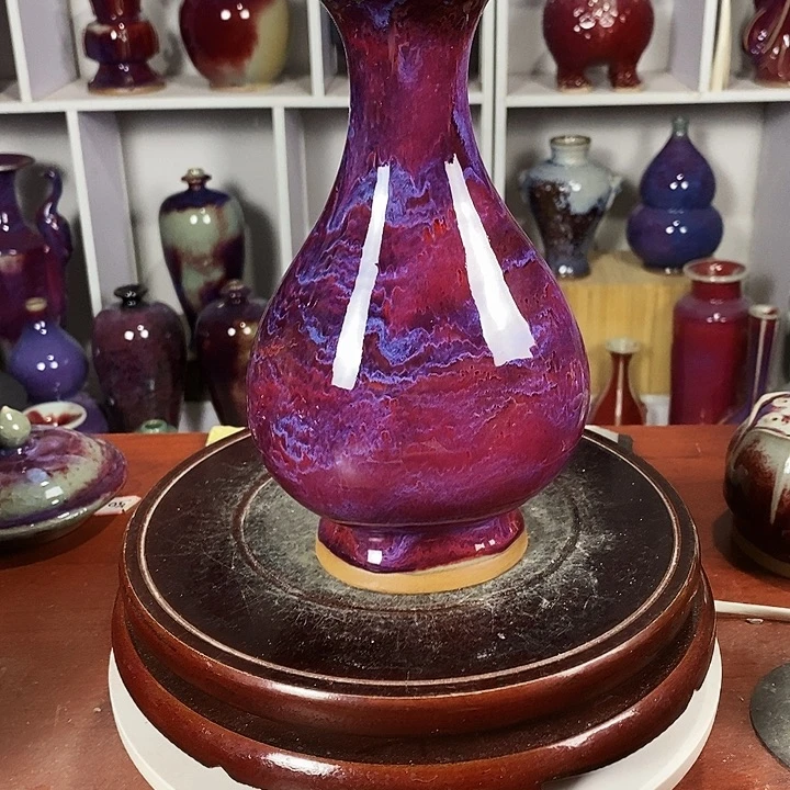 尚峰钧窑作品摆件