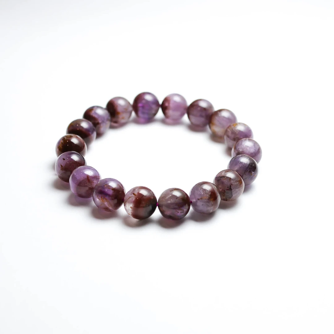 晶匠天然极光手串12mm+多样性发一