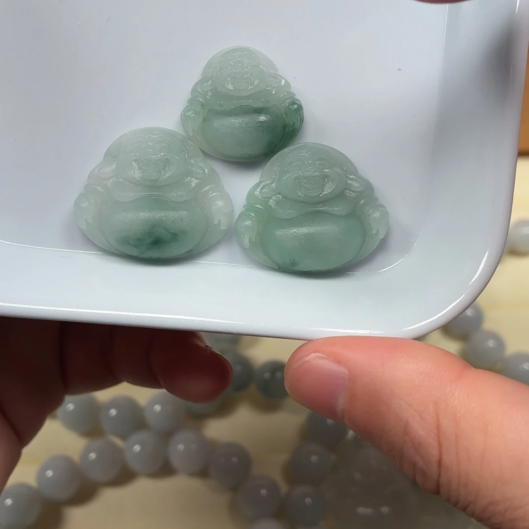 定制翡翠未镶嵌佛公