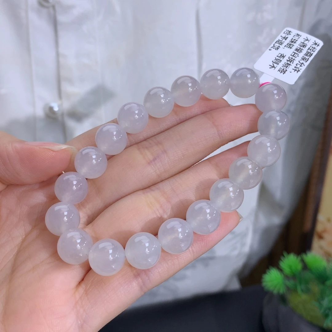 未镶嵌手串翡翠卡10冰胶带底色