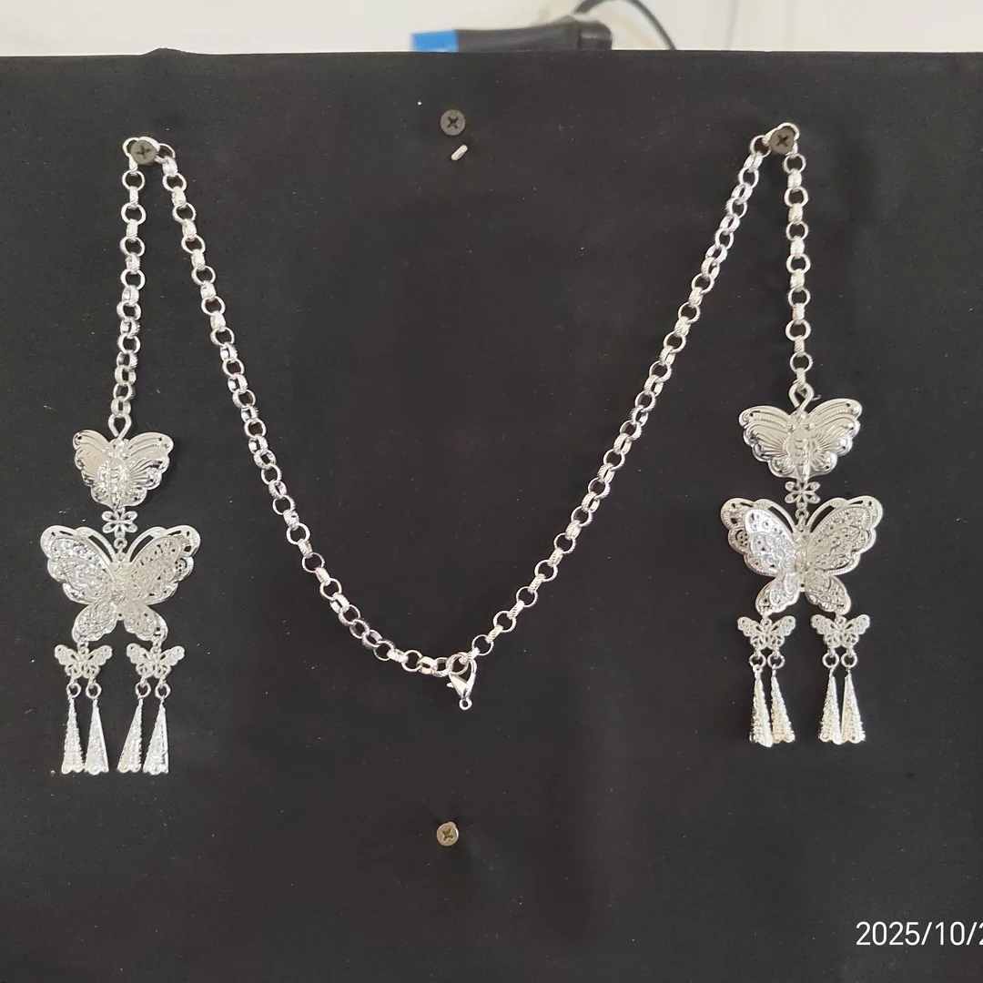 贵州云南广西少数民族影楼围腰链银色配件中国风厂家批发508-3款