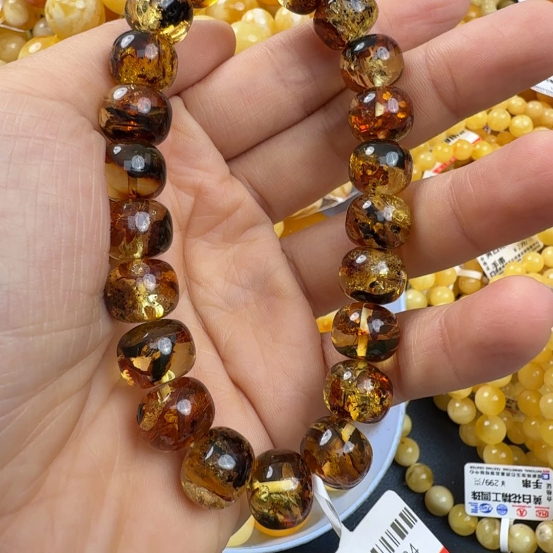 琥珀未镶嵌珠宝奇石