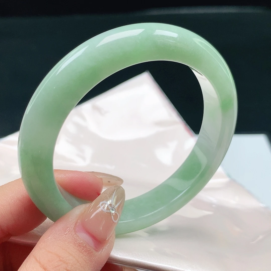 未镶嵌手镯翡翠6129