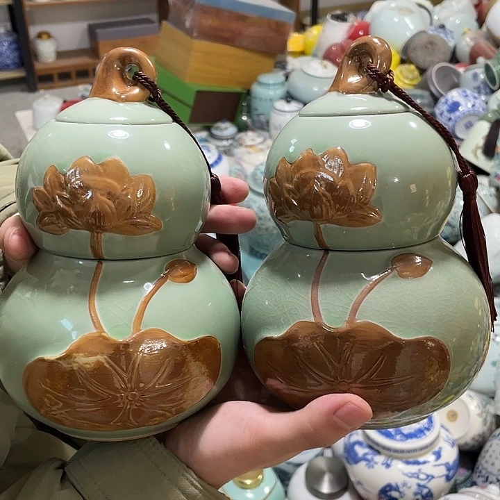 陶瓷罐茶叶罐密封罐