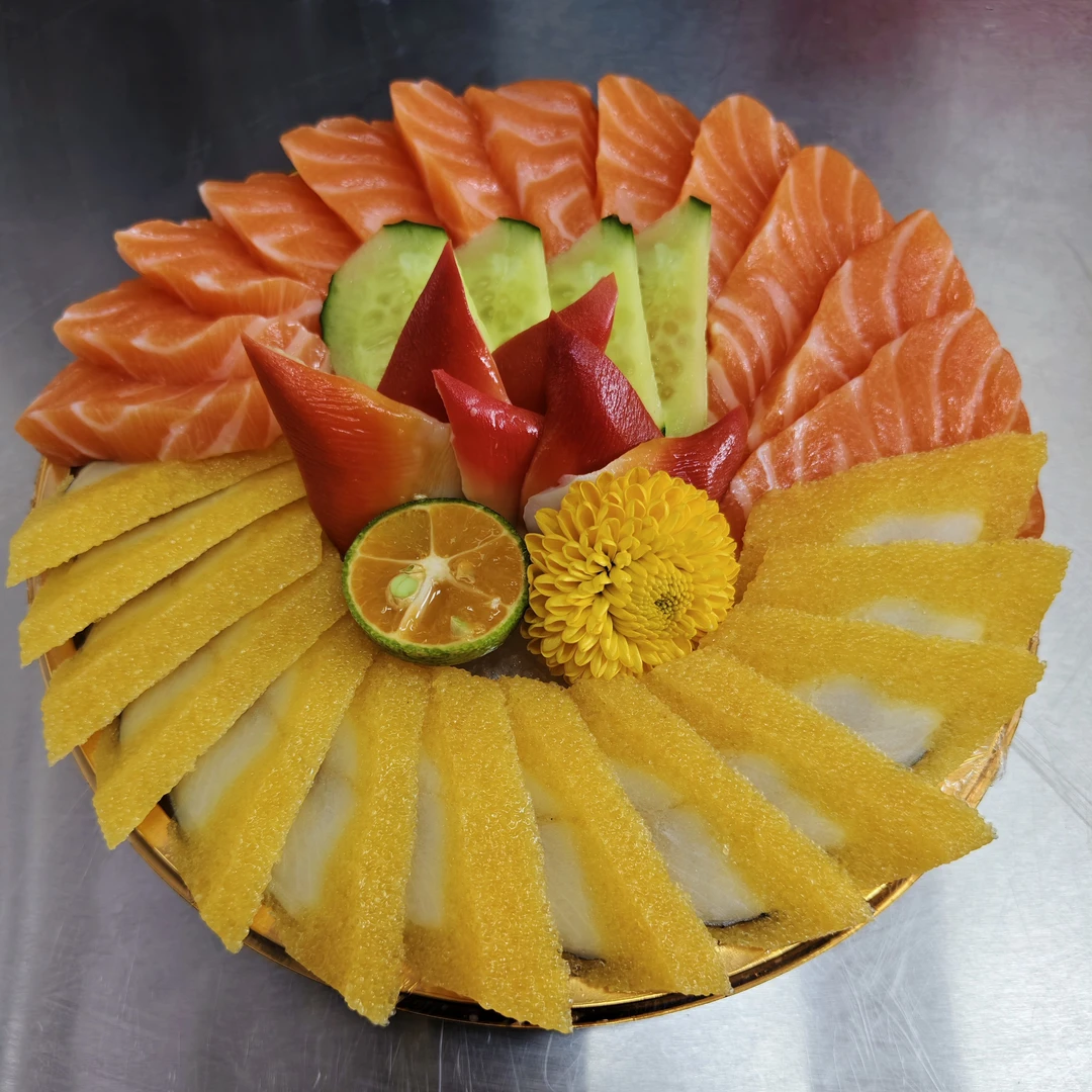 希鲮鱼北极贝三文鱼