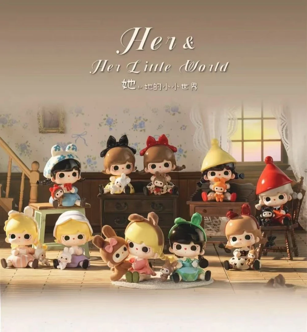 【踩数字】TUTU BEAR兔兔与熊她和她的小小世界初代Mini盲盒