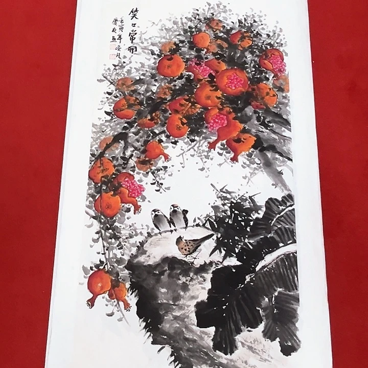 国画手绘国画作品