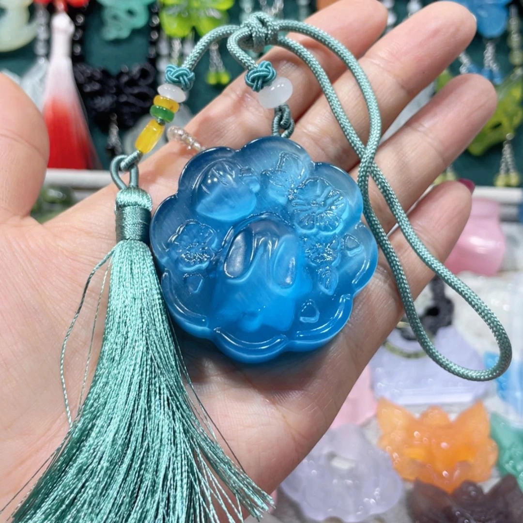 【闪购商品】未镶嵌岫玉颈饰42手把