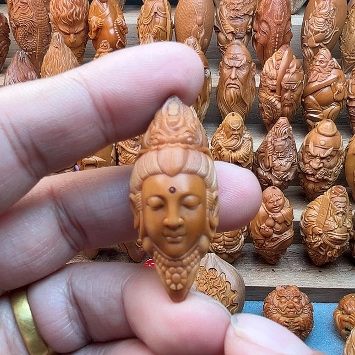 吊坠橄榄核19观音