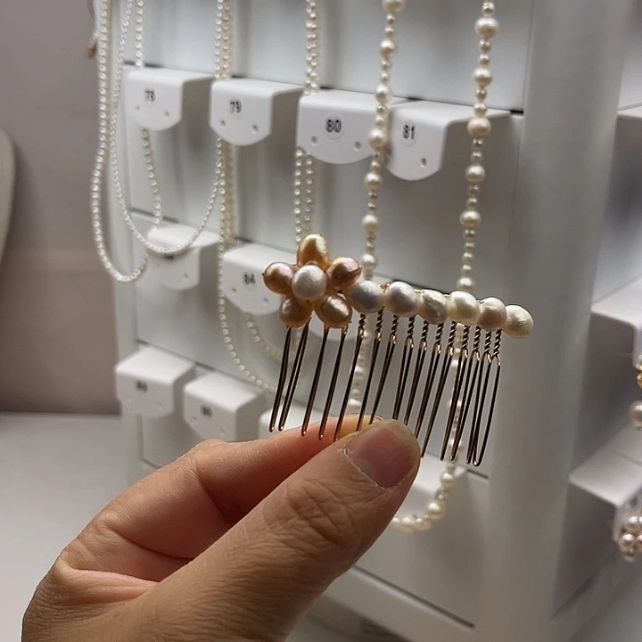 淡水珍珠未镶嵌发饰