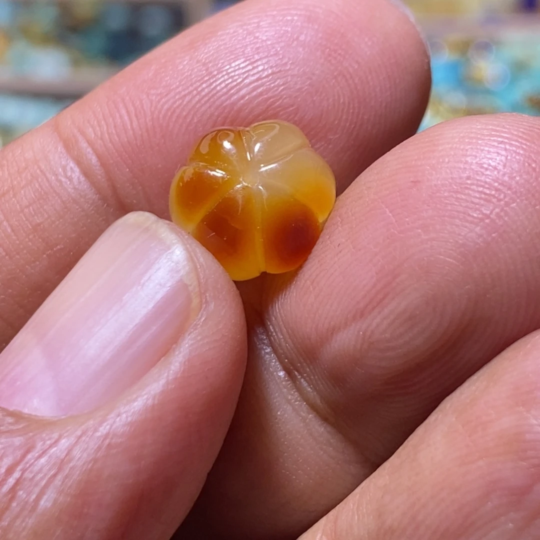蜜蜡未镶嵌裸石配饰直径10